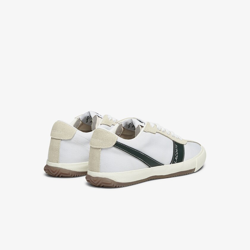 Sapatilhas Branco Feminino Lacoste Ball Net Canvas and Suede SX3-72157P9