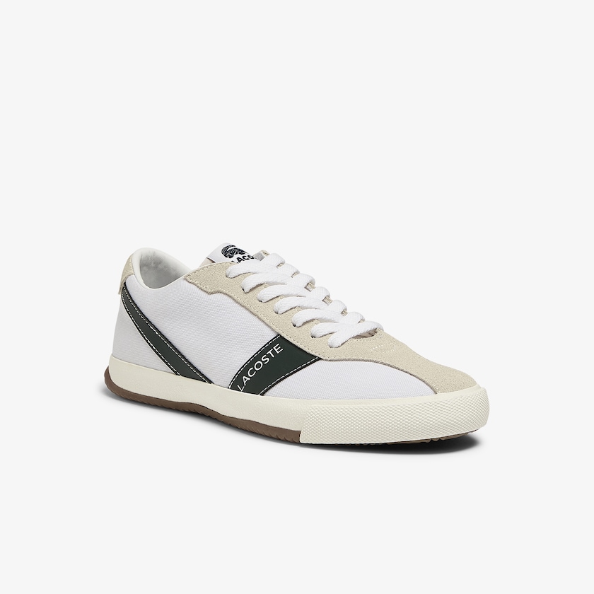 Sapatilhas Branco Feminino Lacoste Ball Net Canvas and Suede SX3-72157P9
