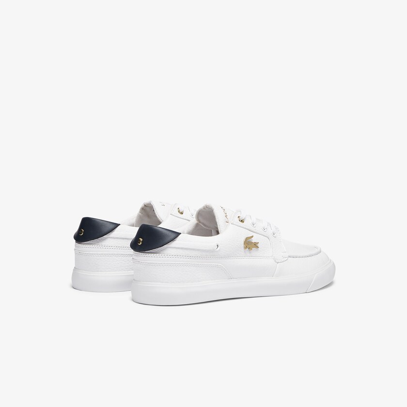Sapatilhas Branco Masculino Lacoste Bayliss Deck Leather SV4-04020B6
