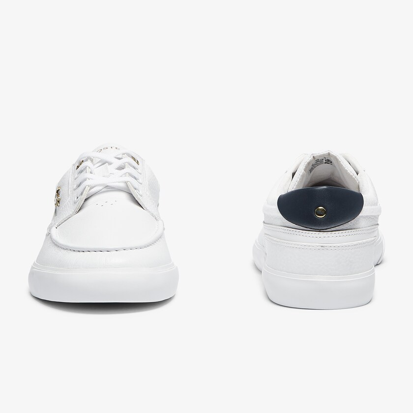 Sapatilhas Branco Masculino Lacoste Bayliss Deck Leather SV4-04020B6