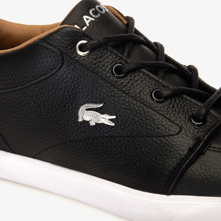 Sapatilhas Pretas Branco Masculino Lacoste Bayliss Sneaker WP3-42144U0