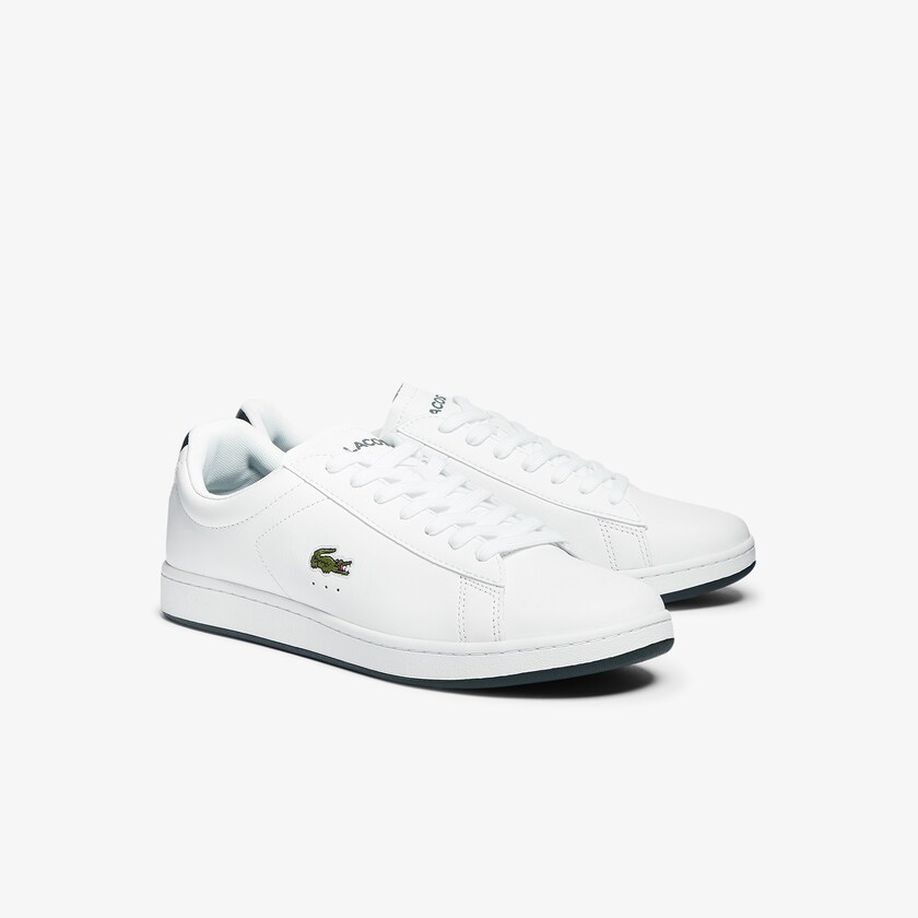 Sapatilhas Branco Masculino Lacoste Carnaby Evo Leather HB0-99289Q8