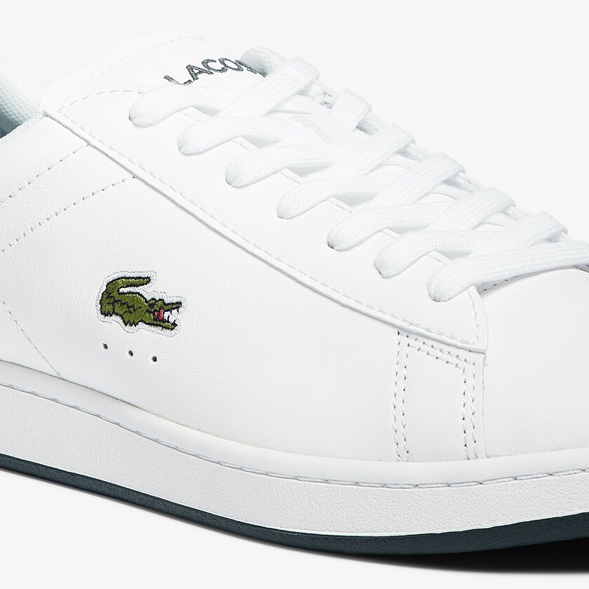 Sapatilhas Branco Masculino Lacoste Carnaby Evo Leather HB0-99289Q8