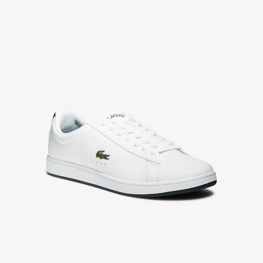 Sapatilhas Branco Masculino Lacoste Carnaby Evo Leather HB0-99289Q8