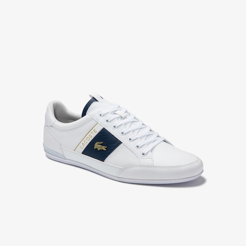 Sapatilhas Branco Branco Masculino Lacoste Chaymon Leather and Carbon Fibre UG7-24932H3