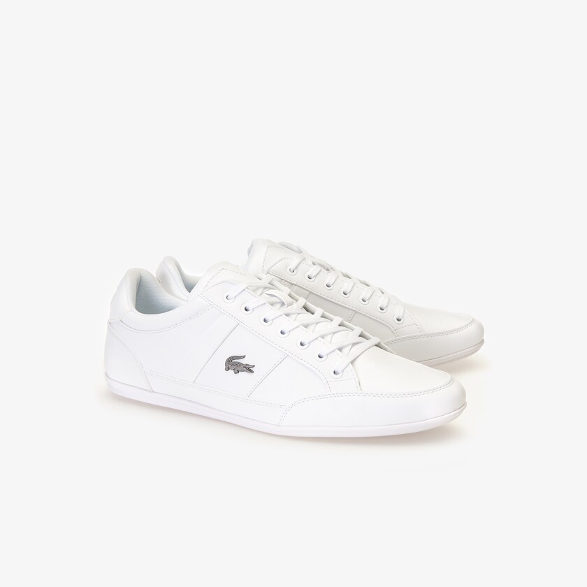 Sapatilhas Branco Masculino Lacoste Chaymon Nappa Leather GN6-22562R3