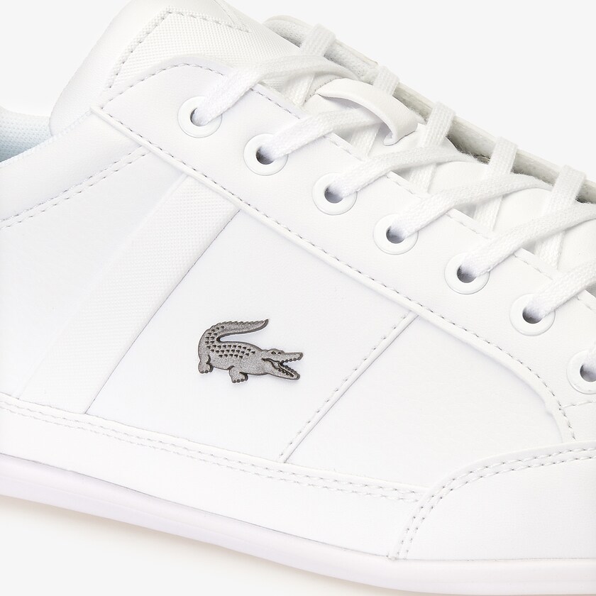 Sapatilhas Branco Masculino Lacoste Chaymon Nappa Leather GN6-22562R3