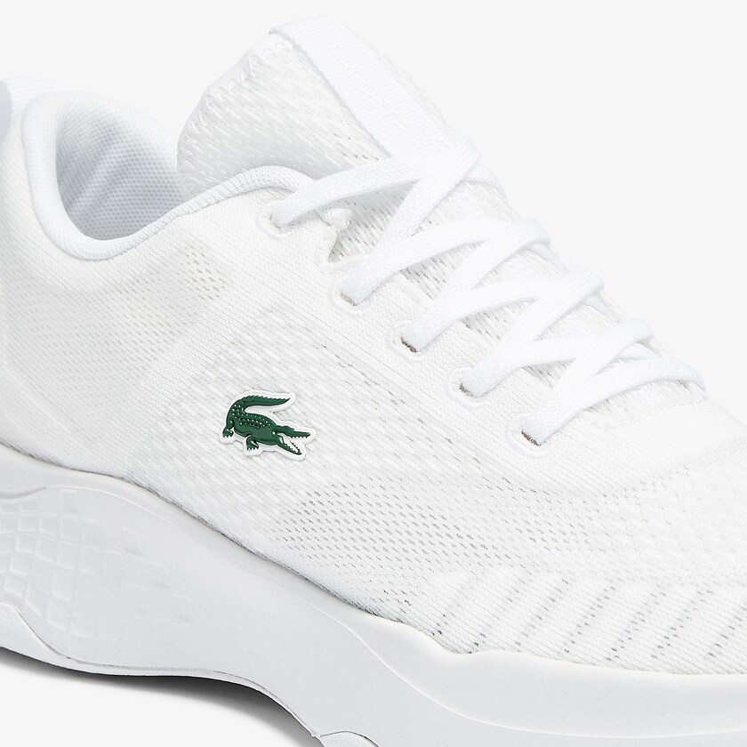 Sapatilhas Branco Masculino Lacoste Court-Drive Fly Textile NF0-63406D0