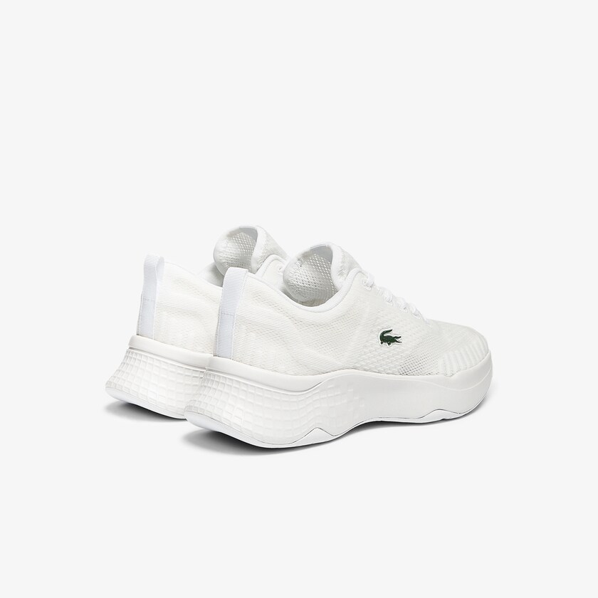 Sapatilhas Branco Feminino Lacoste Court-Drive Fly Textile UQ4-44514Q0