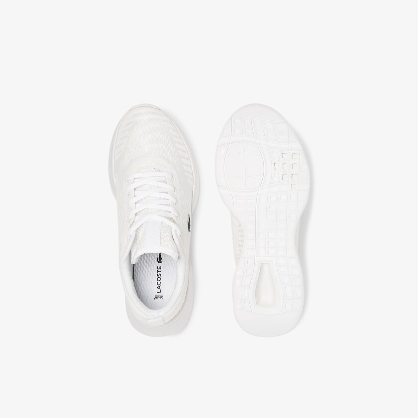 Sapatilhas Branco Feminino Lacoste Court-Drive Fly Textile UQ4-44514Q0