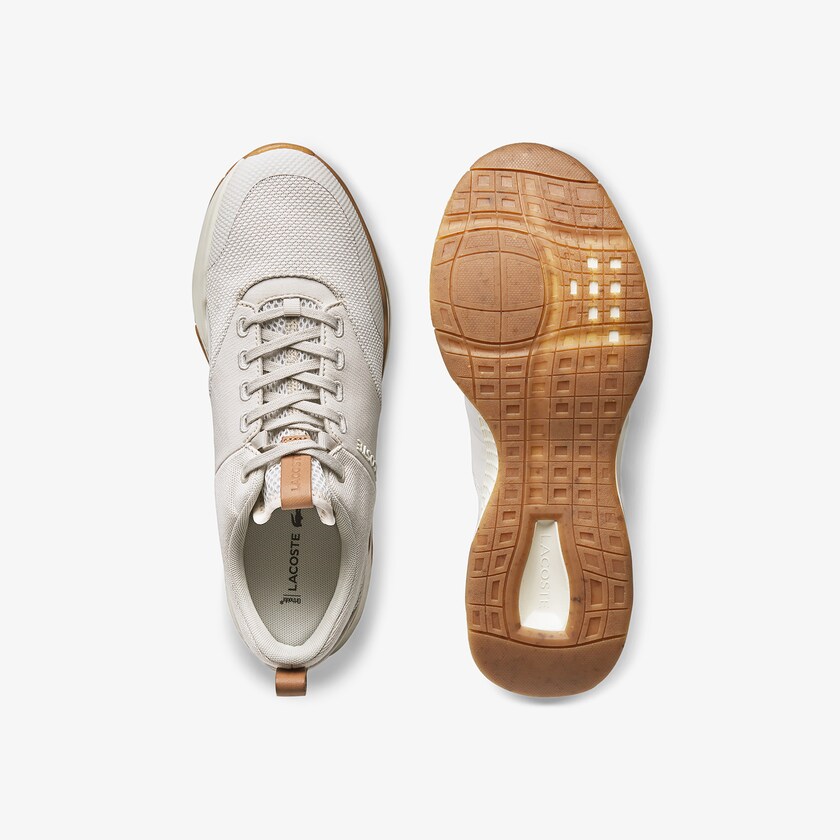 Sapatilhas Branco Branco Feminino Lacoste Court-Drive Plus Canvas and Synthetic LL4-40424E7