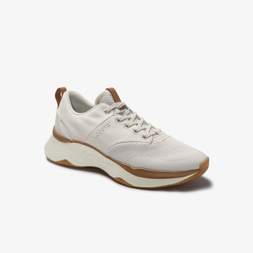 Sapatilhas Branco Branco Feminino Lacoste Court-Drive Plus Canvas and Synthetic LL4-40424E7