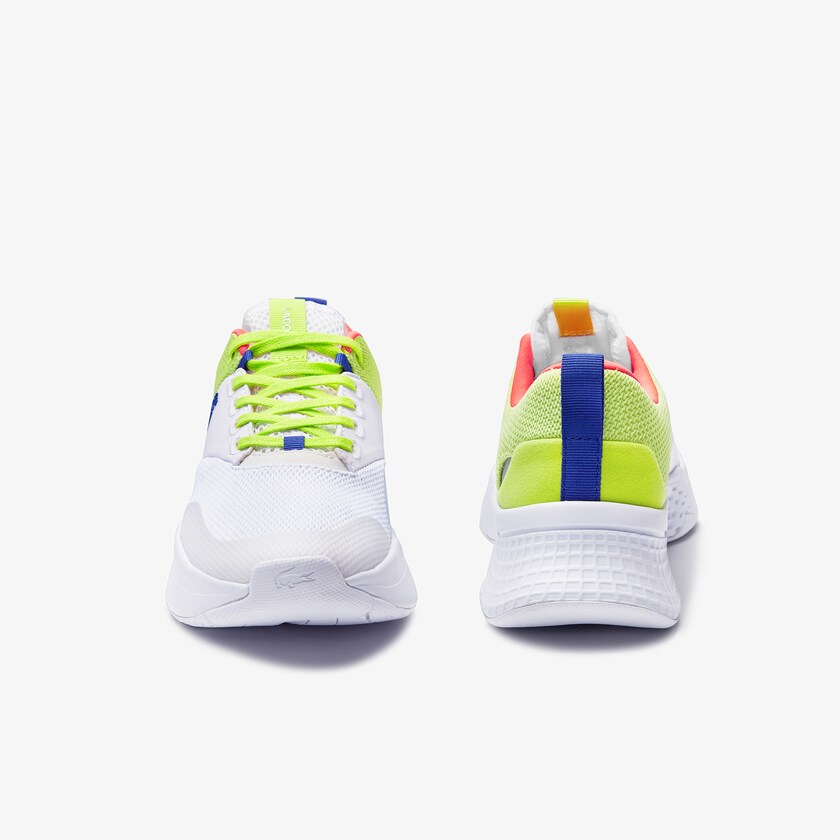 Sapatilhas Branco Luz Verdes Feminino Lacoste Court-Drive Plus Textile MP0-57865O3