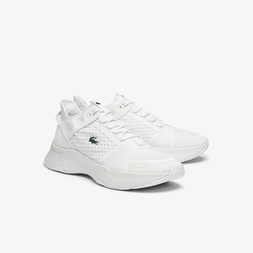 Sapatilhas Branco Masculino Lacoste Court-Drive Vantage Textile NY4-07420P1