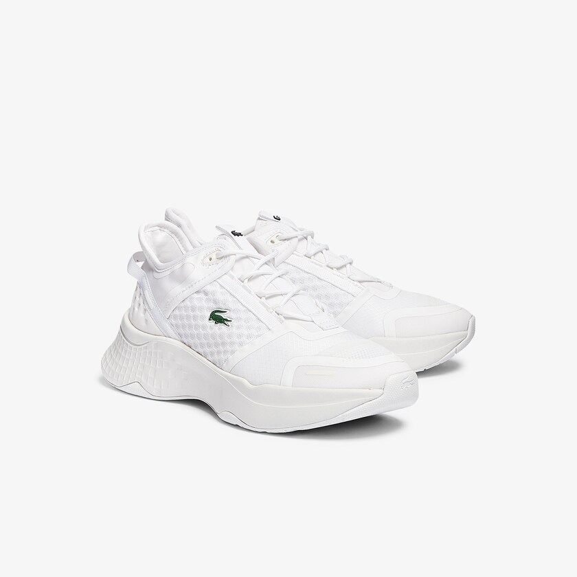 Sapatilhas Branco Branco Feminino Lacoste Court-Drive Vantage Textile and TPU ST6-96979K1