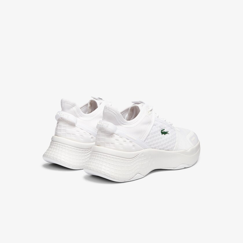 Sapatilhas Branco Branco Feminino Lacoste Court-Drive Vantage Textile and TPU ST6-96979K1