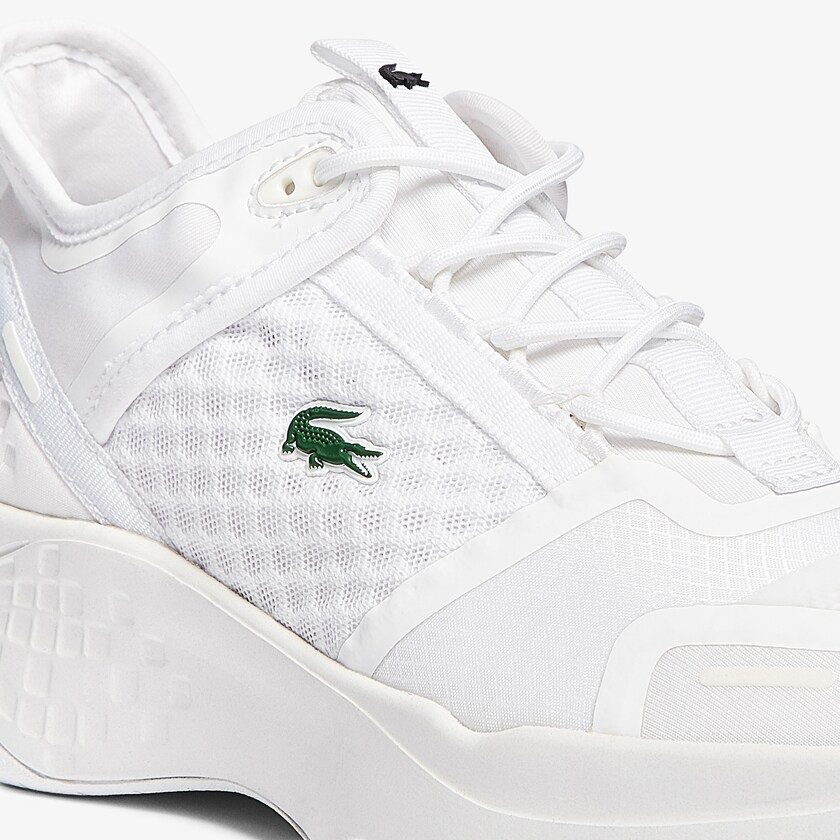 Sapatilhas Branco Branco Feminino Lacoste Court-Drive Vantage Textile and TPU ST6-96979K1