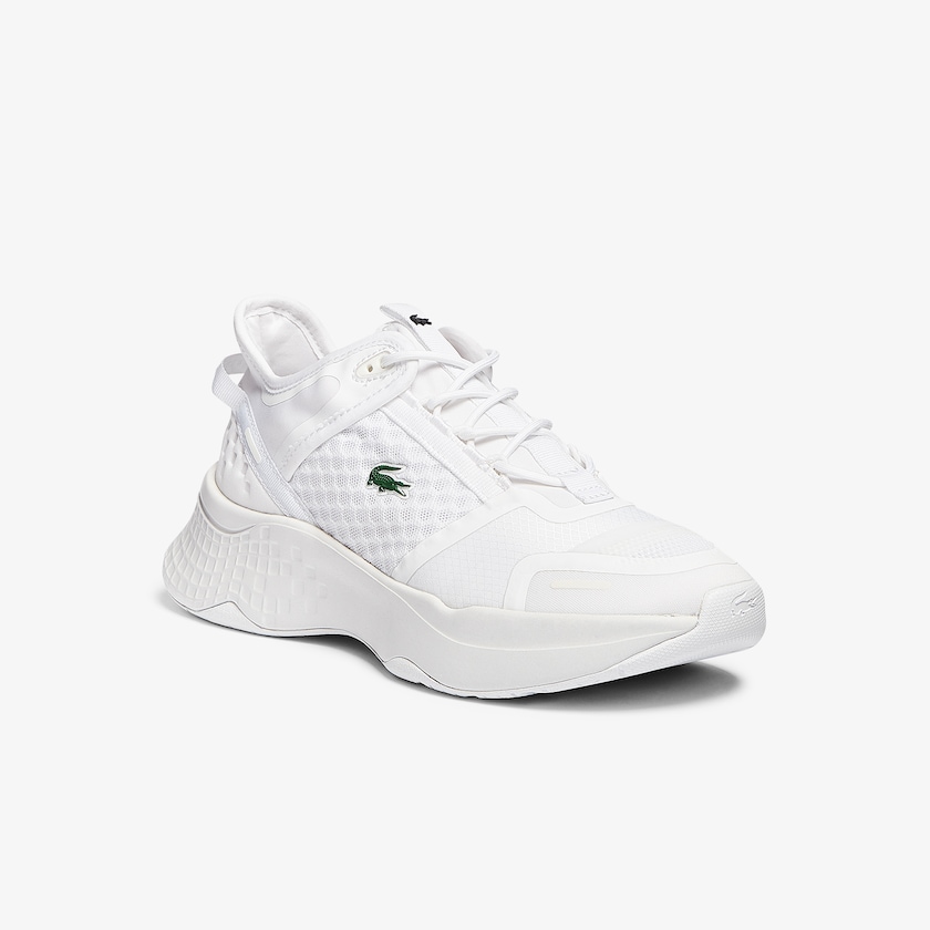 Sapatilhas Branco Branco Feminino Lacoste Court-Drive Vantage Textile and TPU ST6-96979K1