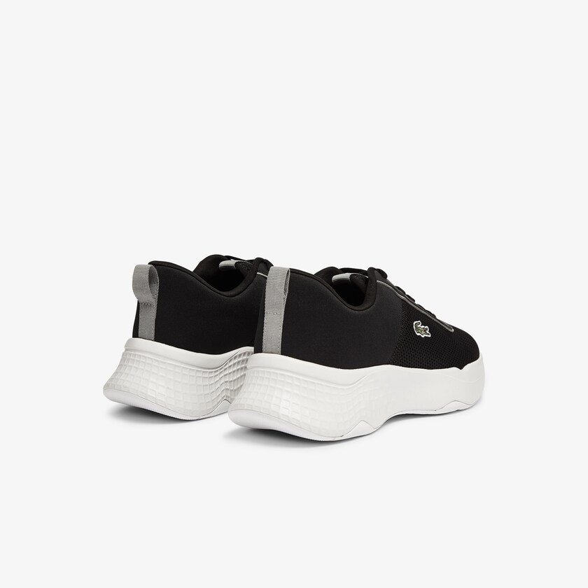 Sapatilhas Pretas Cinzentas Criança Lacoste Court Drive Sneaker VA5-58185F9