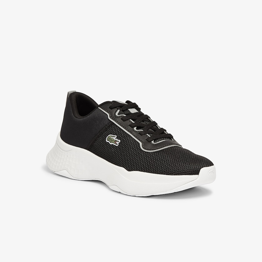 Sapatilhas Pretas Cinzentas Criança Lacoste Court Drive Sneaker VA5-58185F9