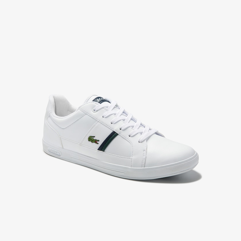 Sapatilhas Branco Masculino Lacoste Europa Leather TI5-67226A5
