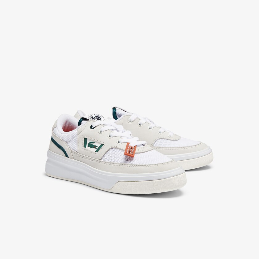 Sapatilhas Branco Feminino Lacoste G80 Roland Garros UI9-69756Z2