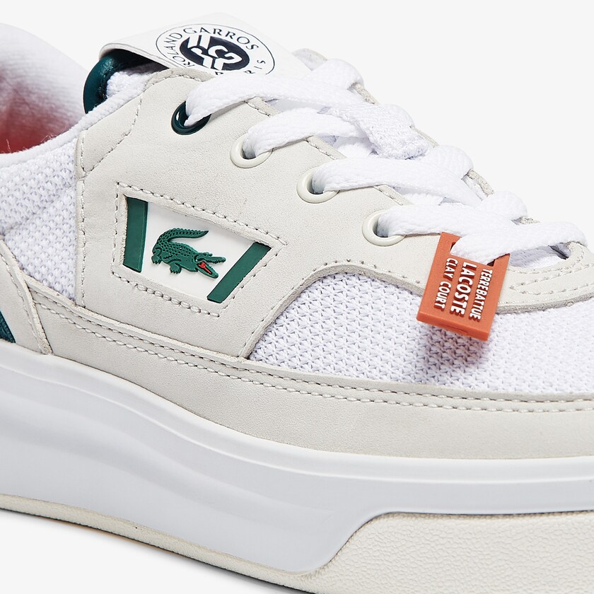 Sapatilhas Branco Feminino Lacoste G80 Roland Garros UI9-69756Z2