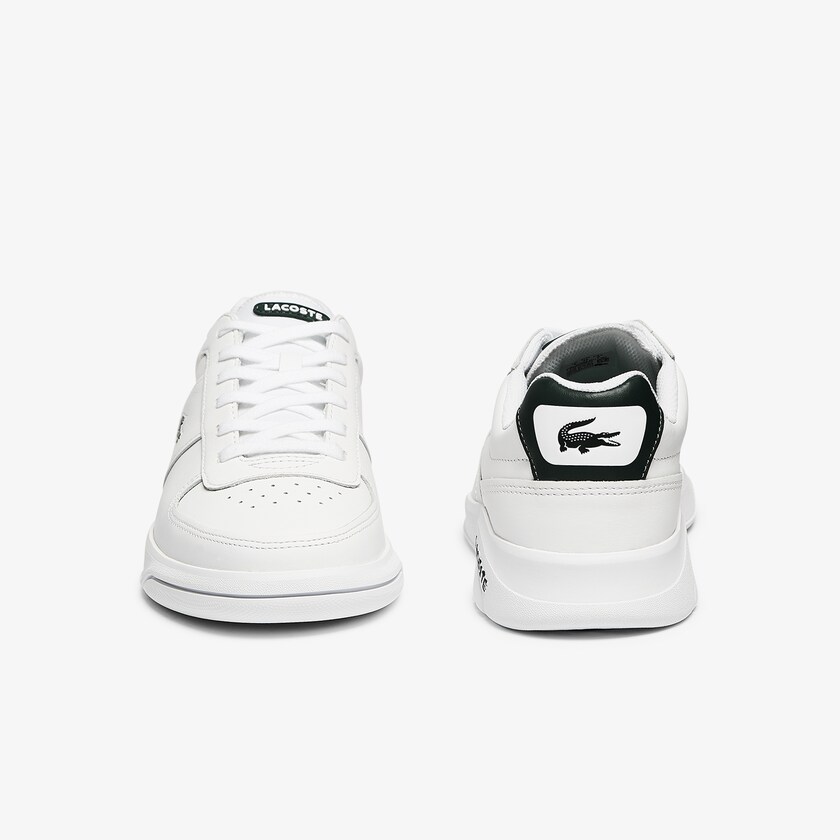 Sapatilhas Branco Masculino Lacoste Game Advance Leather FL4-02940G6