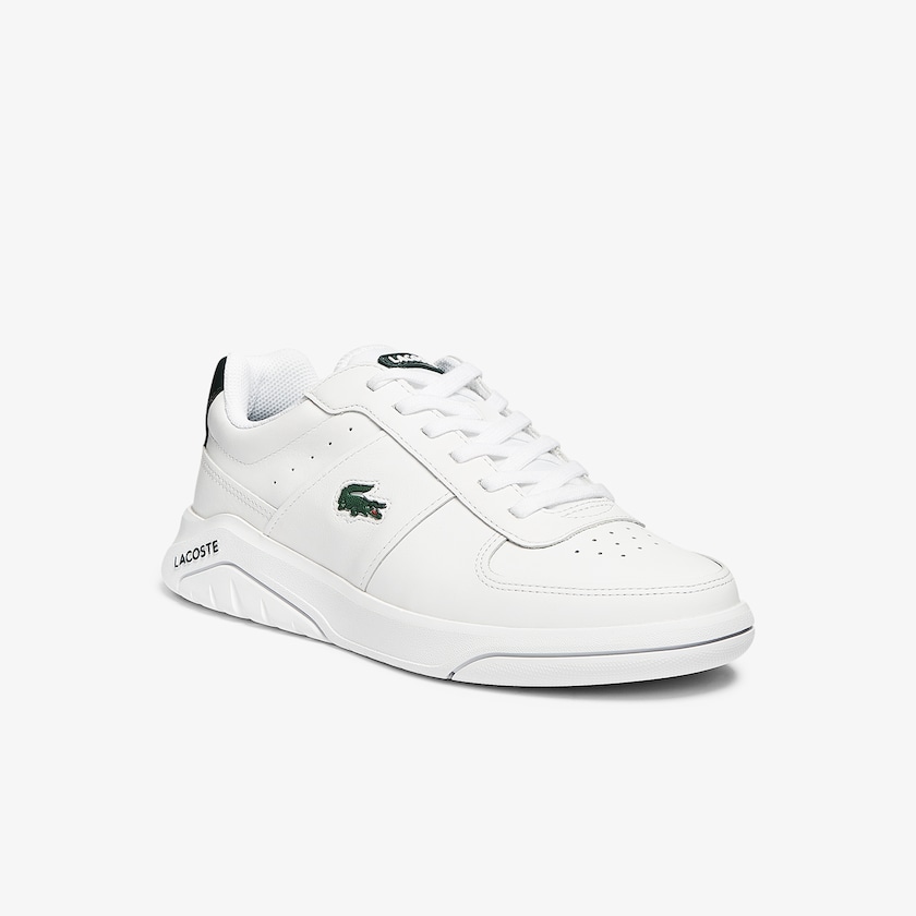Sapatilhas Branco Masculino Lacoste Game Advance Leather FL4-02940G6