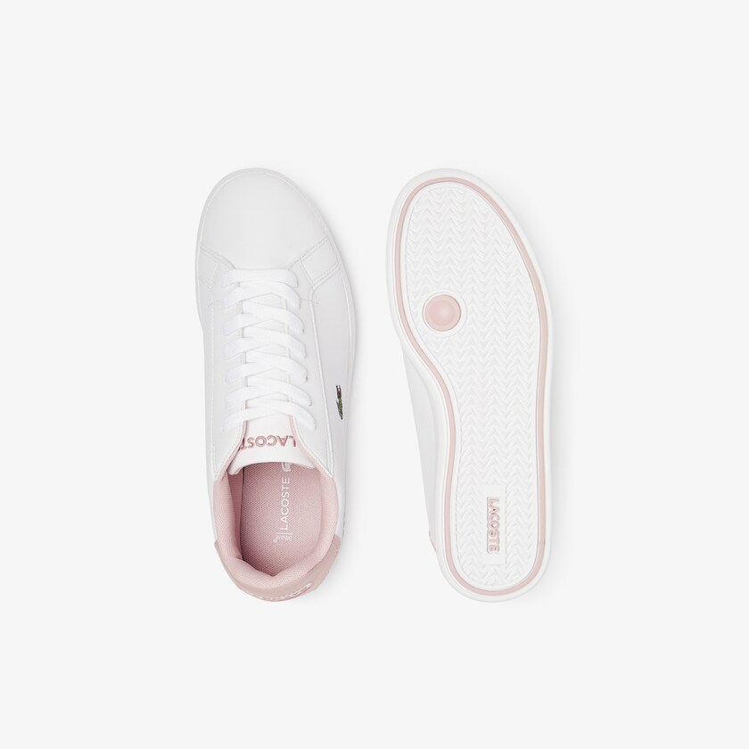 Sapatilhas Branco Rosa Criança Lacoste Graduate Synthetic GB3-97399X6