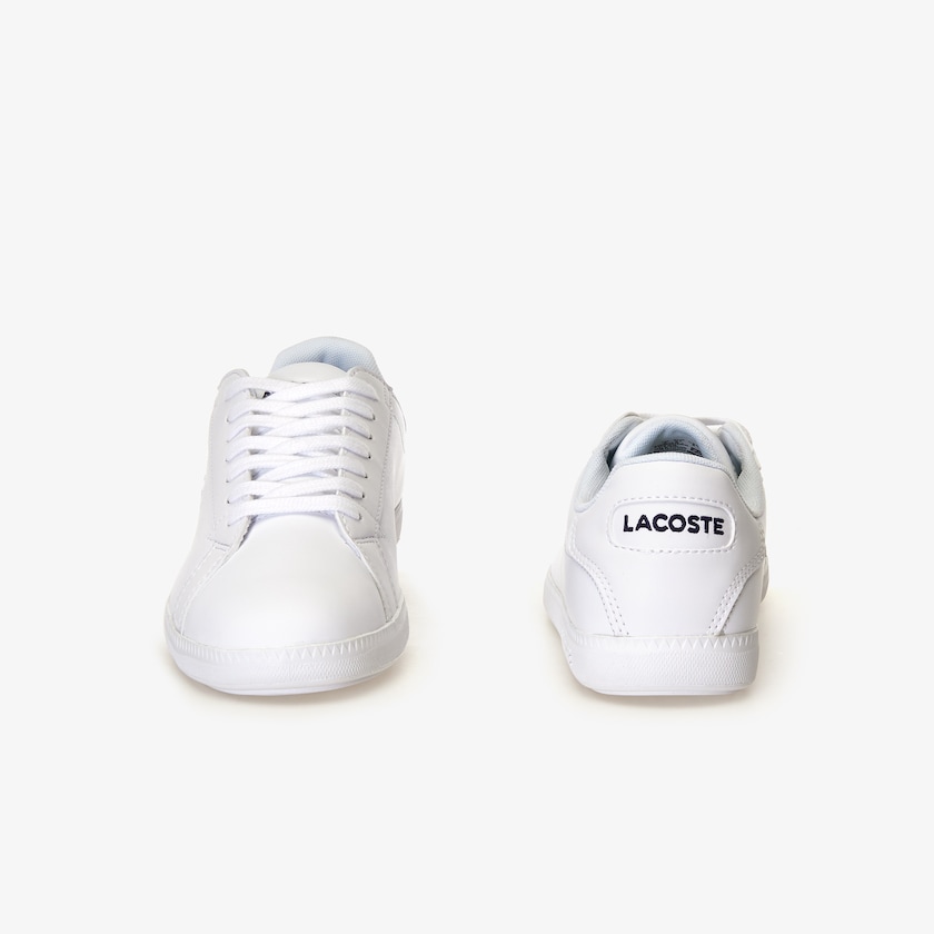 Sapatilhas Branco Feminino Lacoste Graduate Tonal Leather BH1-93249E1
