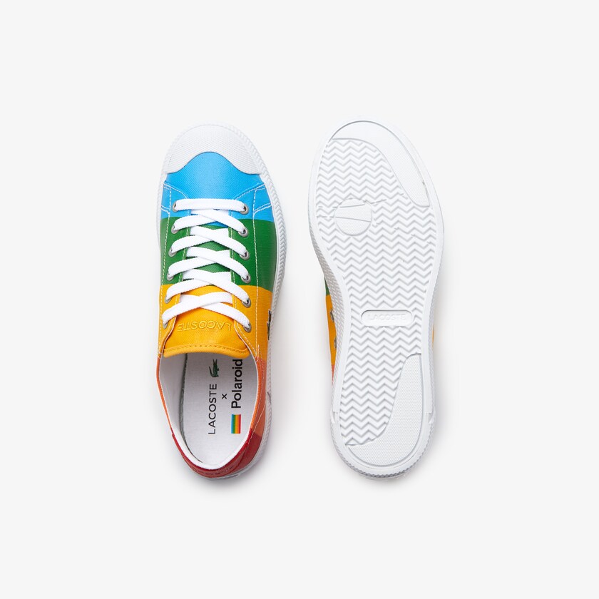 Sapatilhas Multicoloridas Feminino Lacoste Gripshot x Polaroid IT8-32433Q6