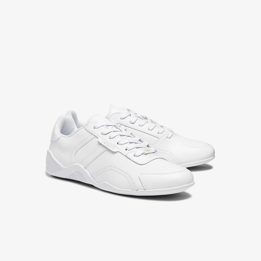 Sapatilhas Branco Feminino Lacoste Hapona Leather and Synthetic WA3-02340F6
