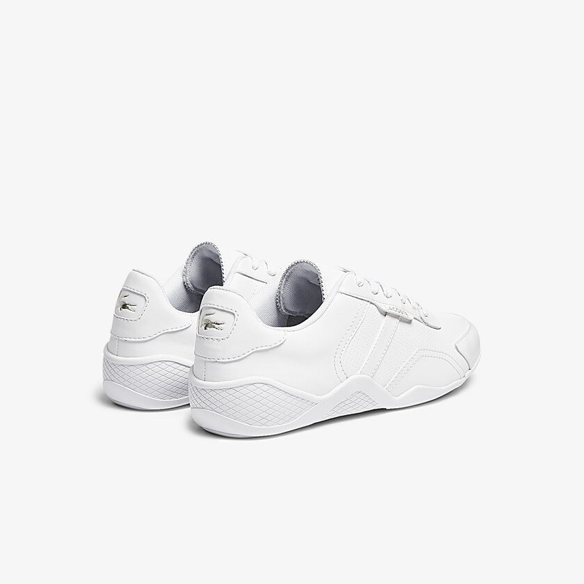 Sapatilhas Branco Feminino Lacoste Hapona Leather and Synthetic WA3-02340F6