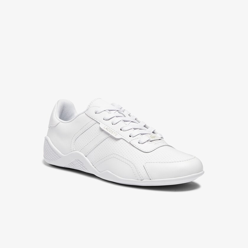 Sapatilhas Branco Feminino Lacoste Hapona Leather and Synthetic WA3-02340F6