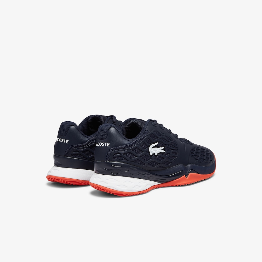 Sapatilhas Azul Marinho Vermelhas Criança Lacoste LC Scale Roland Garros Textile WK1-32763J5