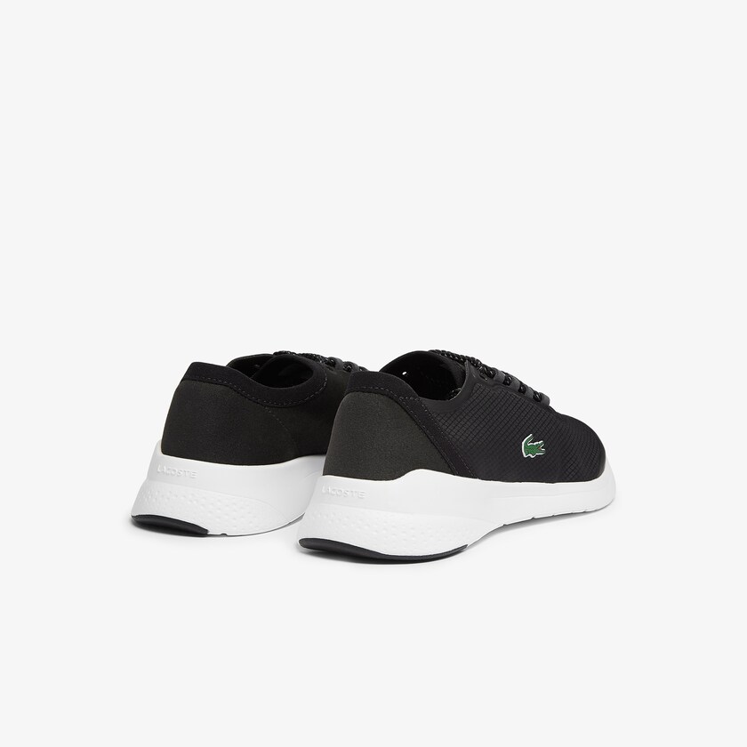 Sapatilhas Pretas Branco Feminino Lacoste LT Fit Synthetic and Textile OP1-31083E1
