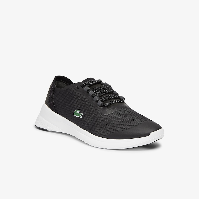 Sapatilhas Pretas Branco Feminino Lacoste LT Fit Synthetic and Textile OP1-31083E1