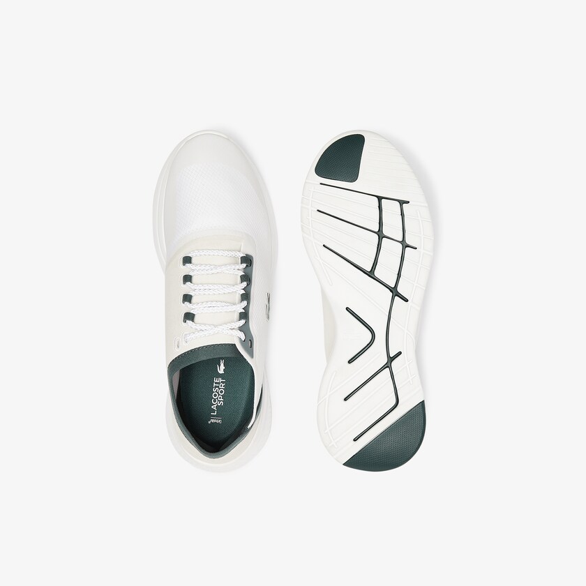 Sapatilhas Branco Masculino Lacoste LT Fit Textile VA7-94009I5