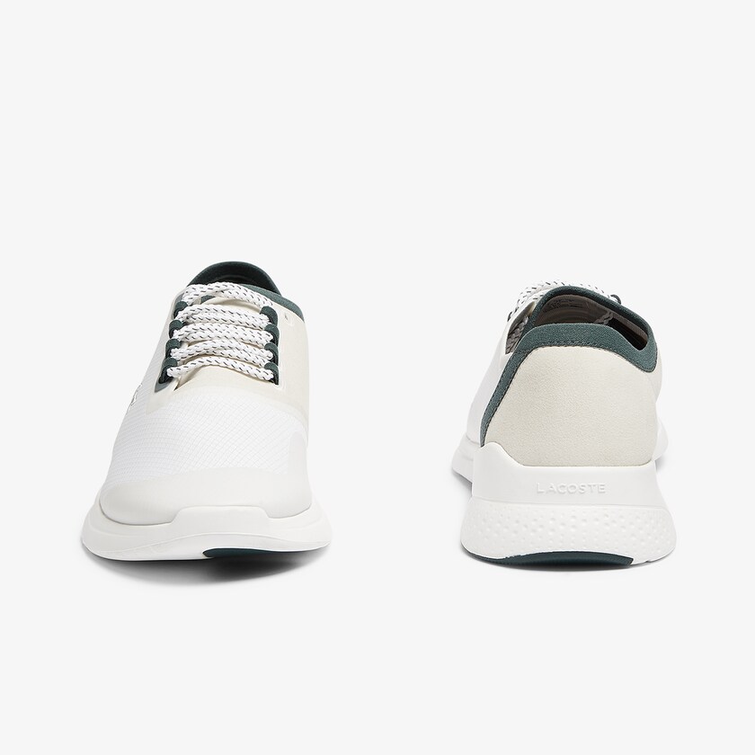 Sapatilhas Branco Masculino Lacoste LT Fit Textile VA7-94009I5