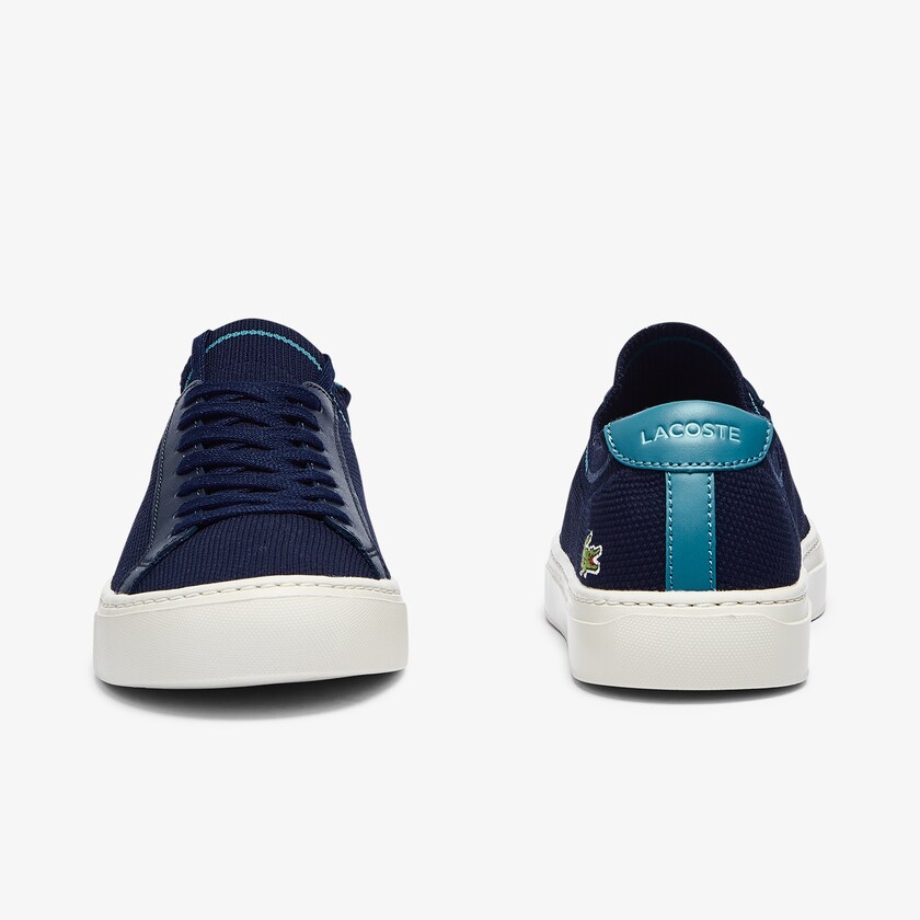 Sapatilhas Azul Marinho Masculino Lacoste La Piquée Textile Knit DQ3-32823H4