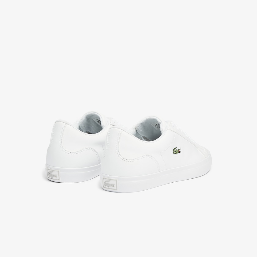 Sapatilhas Branco Feminino Lacoste Lerond BL Leather and Synthetic LT3-52875T3