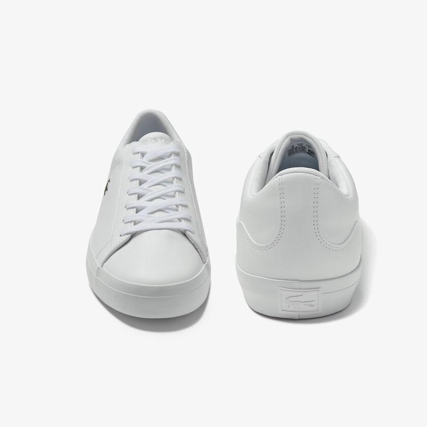 Sapatilhas Branco Masculino Lacoste Lerond Leather GF5-73007Q5