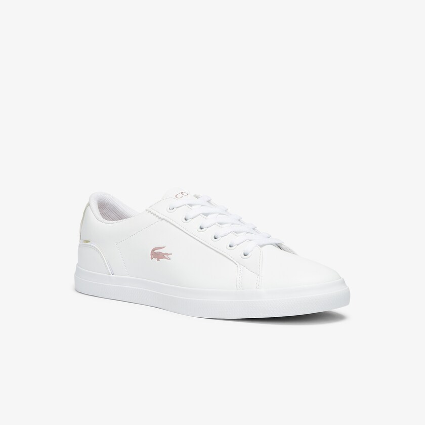 Sapatilhas Branco Rosa Criança Lacoste Lerond Synthetic Iridescent HG0-98499Z0