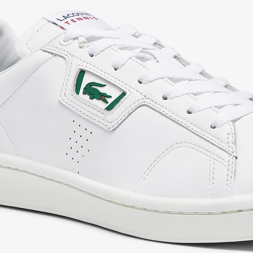 Sapatilhas Branco Verdes Escuro Masculino Lacoste Masters Classic Leather SD0-20982P0