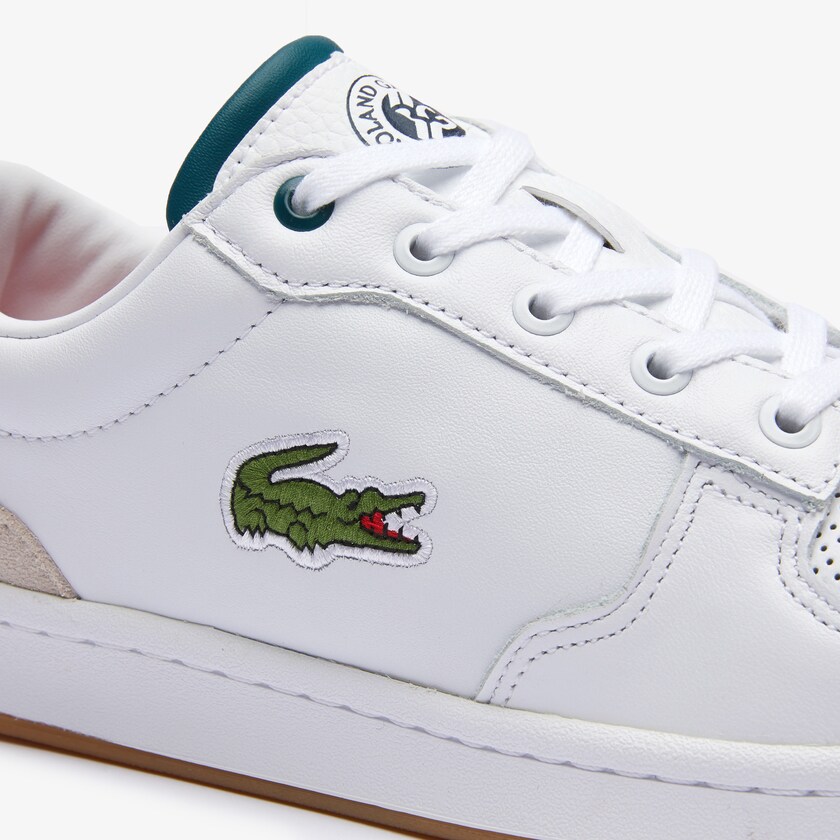 Sapatilhas Branco Feminino Lacoste Masters Cup Roland Garros YT0-91759F6