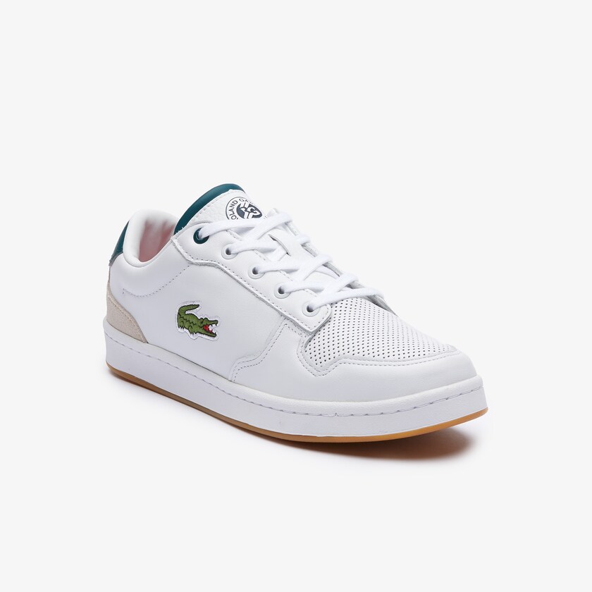 Sapatilhas Branco Feminino Lacoste Masters Cup Roland Garros YT0-91759F6