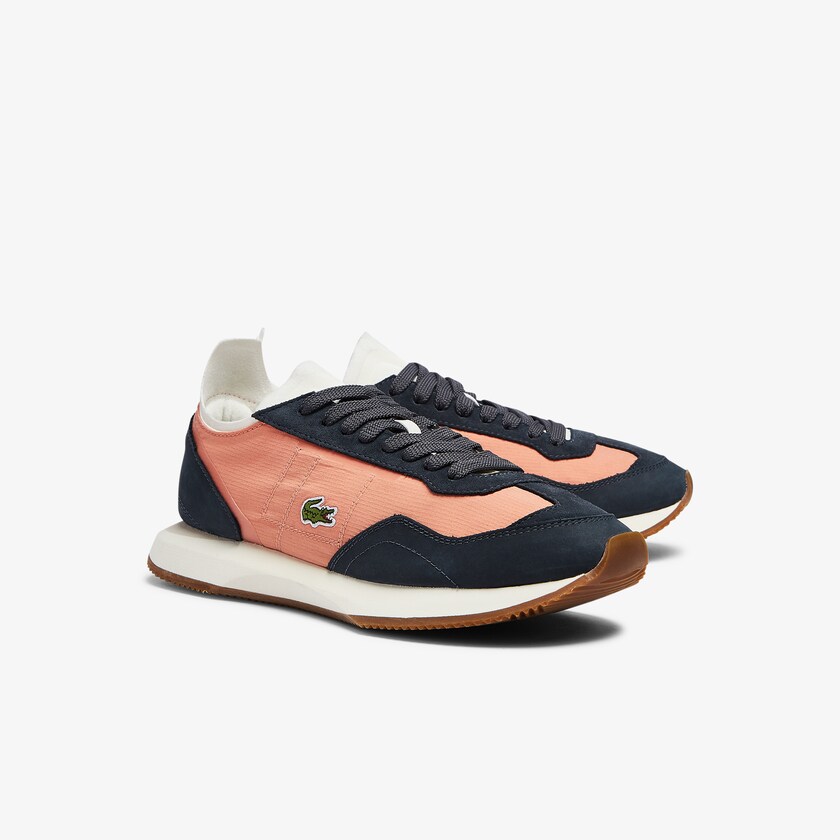 Sapatilhas Rosa Branco Feminino Lacoste Match Break Sneaker JL8-85078Q7