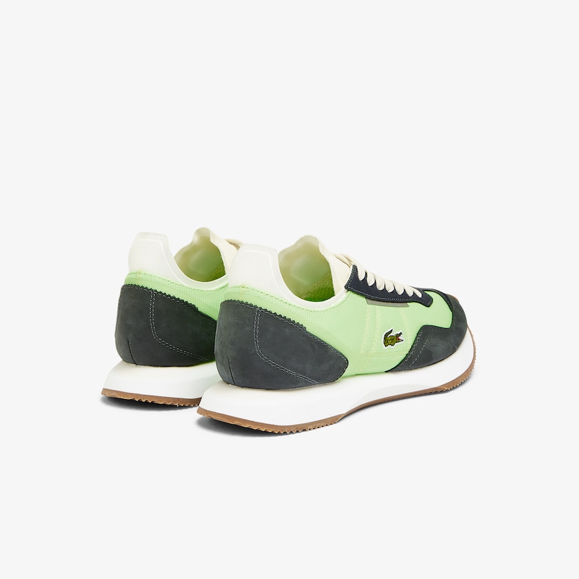 Sapatilhas Verde Oliva Luz Verdes Feminino Lacoste Match Break Textile EY0-80638A9