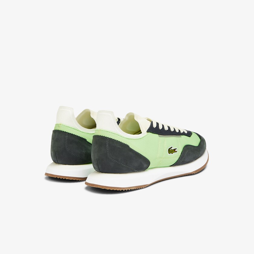 Sapatilhas Verde Oliva Luz Verdes Masculino Lacoste Match Break Textile GF2-34133L9